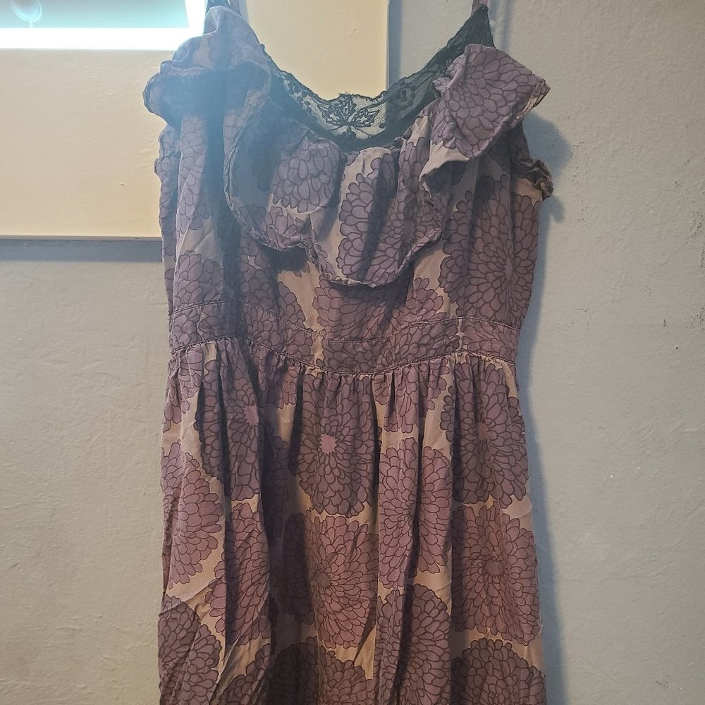 Silk dress.  Size 8.